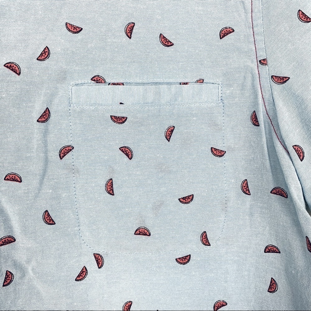 Sovereign Code Watermelon Mens Button Down - Picture 3 of 9